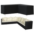 vidaXL Poťahy na pohovku v tvare L 2 ks 254x254x80cm 420D látka oxford
