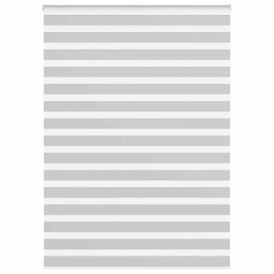 vidaXL Zebra roleta svetlosivá 160x230cm šírka látky 155,9cm polyester
