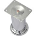 vidaXL Nohy na pohovku 8 ks okrúhle 120 mm chrómové