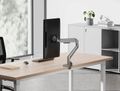 Neomounts  DS70-250SL1 Neomounts NEXT Slim Desk Mount, single display (topfix clamp/grommet), silver Držák, VESA, stolní, pro plochý/zakrivený monitor, úhloprícka 17–35", náklon 90°, otácení 180°, rotace 360°, nosnost 9kg, stríbrn