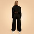 Dámske tepláky Bliss Black - BeastPink, veľkosť M, veľkosť oblečenia M