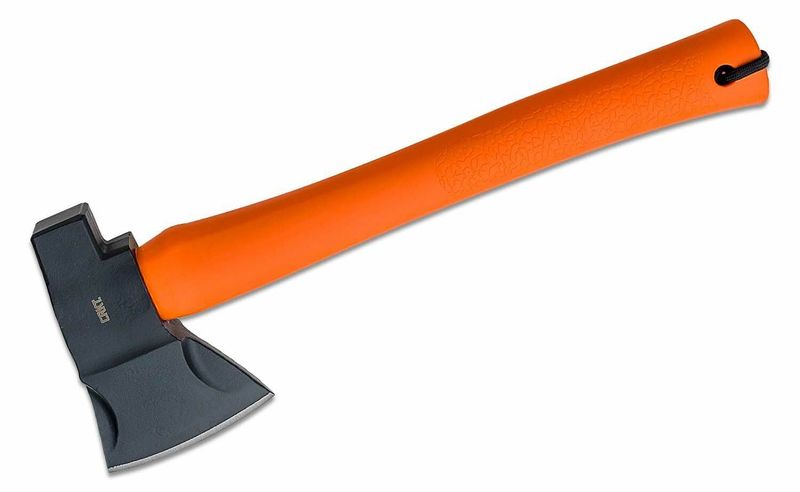CRKT CR-2727 Chogan™ Hatchet Orange kempingová sekera 8 cm, čierna, oranžová, GFN