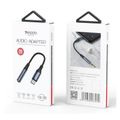 YESIDO AUDIO KÁBEL YAU38 TYPE-C/3,5mm AUX SAMICA 12CM ČIERNY