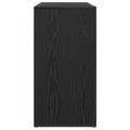 vidaXL Servírovacia skriňa Čierny dub 120 x 36 x 69 cm