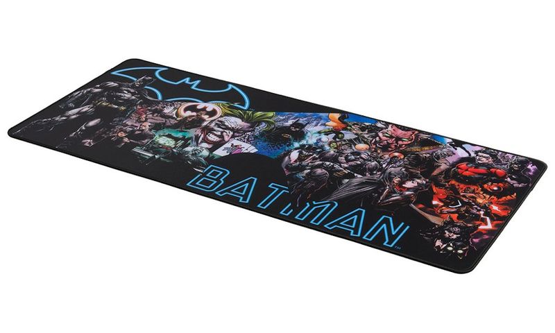 Batman herní podložka XXL-V2/ 90 x 40 cm Podložka pod myš a klávesnici, herní, 900×400×3mm, motiv Batman