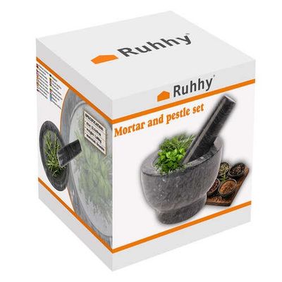 Kuchynský mažiar a tĺčik Ruhhy 24576 12,5 cm, leštená žula