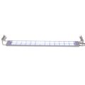 vidaXL Akváriová LED lampa 80-90 cm, hliník, IP67