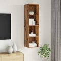 vidaXL Zostava TV skriniek 37 x 37 x 142,5 cm Staré drevo