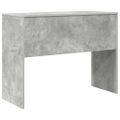 vidaXL Stôl Betónová šedá 100 x 40 x 76 cm