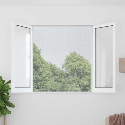 vidaXL Sieť proti hmyzu, hliník 100x500 cm, strieborná