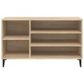 vidaXL Botník dub sonoma 102x36x60 cm spracované drevo