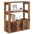 vidaXL Servírovacia skriňa Staré drevo 30 x 80 x 90 cm