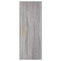 vidaXL Vysoká skrinka dub sonoma 34,5x34x180 cm spracované drevo
