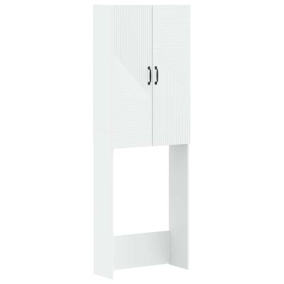 vidaXL Toaletná skriňa HAARLEM Biela 66 x 25,5 x 190 cm