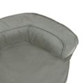 vidaXL Ergonomický matrac pre psa 60x42 cm ľanový vzhľad šedý