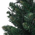 vidaXL Osvetlený umelý vianočný stromček+stojan, zelený 60 cm, PVC