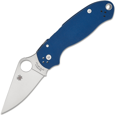 Spyderco C223GPCBL Para 3 Cobalt Blue vreckový nôž 7,4 cm, Satin, modrá, G10