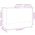 vidaXL Skrinka na platne betónovosivá 74,5x38x48 cm kompozitné drevo