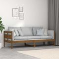 vidaXL Denná posteľ medovohnedá masívna borovica 80x200 cm