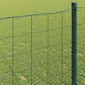 vidaXL Euro plot 1,4 x 10 m Železo potiahnuté PVC Zelená