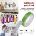 Pena obojstranná páska EMOS F6090 20 mm / 3 m, zelená