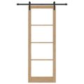 vidaXL Posuvné dvere ORKDAL Prírodná 83 x 232 cm