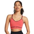 Podprsenka Seamless Low Long Bra Pink - Under Armour, veľkosť S