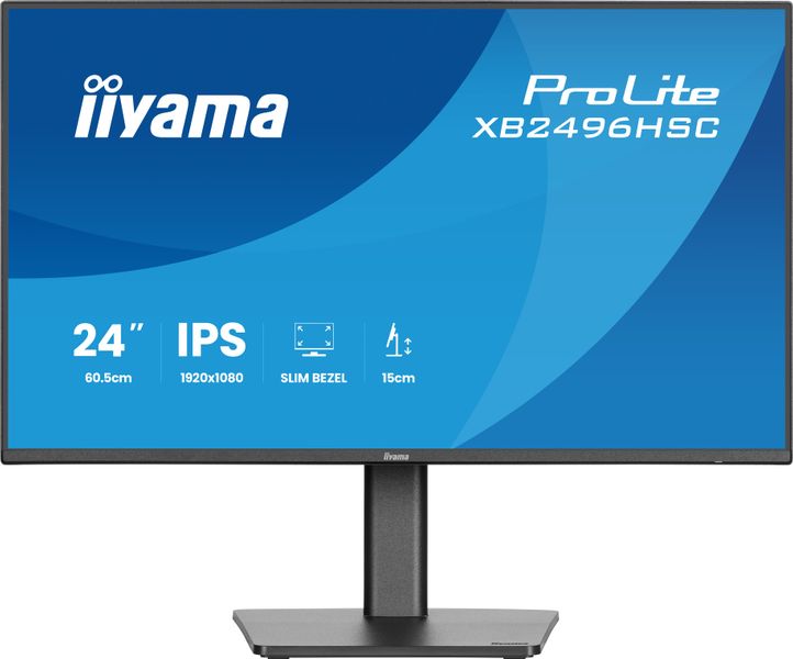 iiyama ProLite/XB2496HSC-B1/24''/IPS/FHD/144Hz/3ms/Čierna/3R