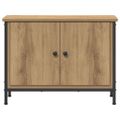 vidaXL TV skrinka 60 x 35 x 45 cm Remeselný dub Kompozitné drevo