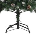 vidaXL Umelý vianočný stromček Zelená 150 cm PVC, plast a oceľ