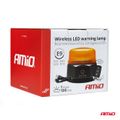LED výstražný maják bezdrôtový s ovládaním R65 R10 12/24V AMiO-03932