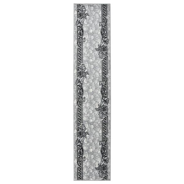 vidaXL Koberec behúň BCF sivý 100x500 cm