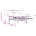 vidaXL Denná posteľ s rozkladacou posteľou tmavozelená 100x200cm zamat