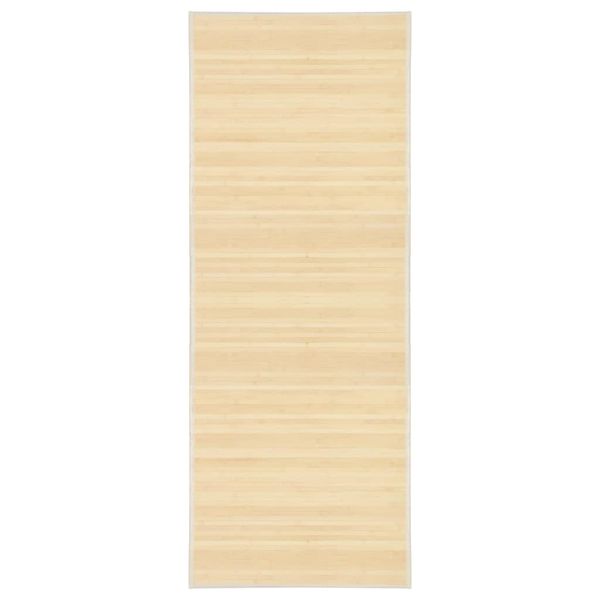 vidaXL Koberec bambusový 80x200 cm prírodná farba