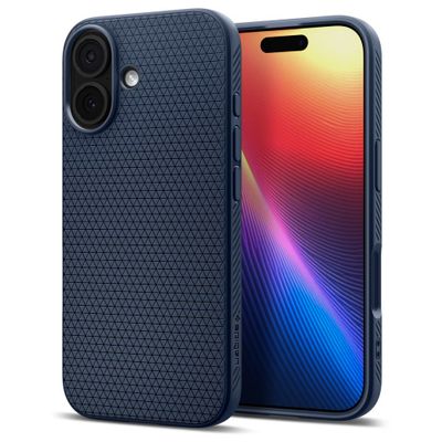 Puzdro Spigen Liquid Air pre iPhone 17 Námornícka modrá