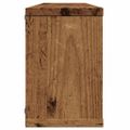 vidaXL Nástenné police 2 ks, staré drevo 60x15x23 cm, kompozitné drevo