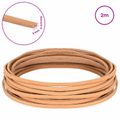 vidaXL Kožený remienok 1 Svetlohnedá 200 x 0,3 cm Koža