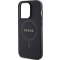 Puzdro Guess pre iPhone 14 Pro Max 6,7" GUHMP14XPSAHMCK čierna HC PU Saffiano Magsafe