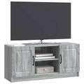 vidaXL TV skrinka Sivá sonoma 102 x 34,5 x 47 cm Kompozitné drevo