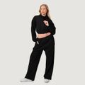 Dámska mikina Zip-Up NEO Black - GymBeam, veľkosť XS