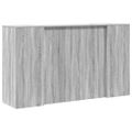 vidaXL Recepčný stôl sivý dub sonoma 180x50x103,5 cm kompozitné drevo