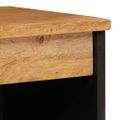 vidaXL Servírovacia skriňa 60 x 33 x 75 cm Masívne mango drevo