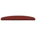 vidaXL Samolepiace schodové rohože 15 ks 80 x 28 x 3,5 cm Červená