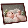 vidaXL Fotorámiky na stôl koláž 10 ks tmavočervené 10x15 cm