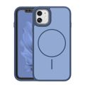 Puzdro Frame Thin Mag pre iPhone 11 tmavomodrá