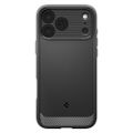 Puzdro Spigen Rugged Armor Mag Magsafe pre iPhone 17 Pro Max Matná čierna