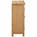 vidaXL Skrinka na víno na 11 fliaš 80x32x80 cm dubový masív
