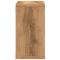 vidaXL Nástenná skrinka 60x16x30 cm dub artisan kompozitné drevo