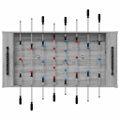 vidaXL Stolný futbal Sivá Sonoma 125 x 60,5 x 80 cm Kompozitné drevo
