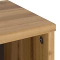 VidaXL Bočná skrinka 5 ks "ODDA" 40x24x79 cm borovicový masív
